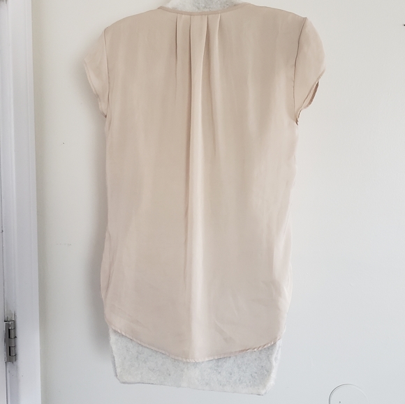 H&M blouse blush short sleeve - Picture 2 of 6